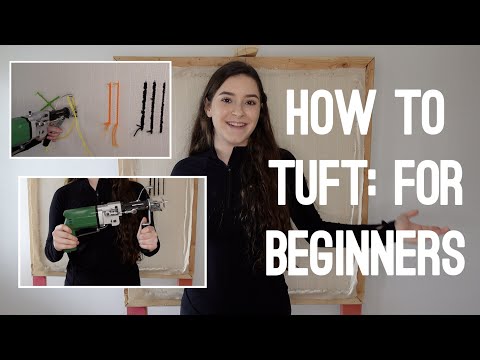 Видео: Как делать тафтинг: для начинающих