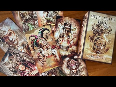 Видео: Новинка от Ciro Marchetti!❤️‍🔥Распаковка и обзор колоды “Mystic Palette Tarot”❤️‍🔥Вариант Sepia.