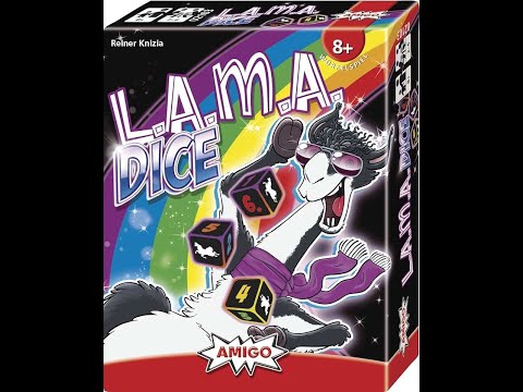 Видео: Лама на кубиках Настольная игра Lama dice game