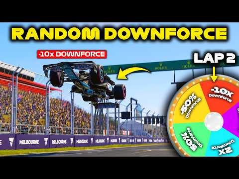 Видео: F1 24, но на каждом круге прижимная сила рандомизирована