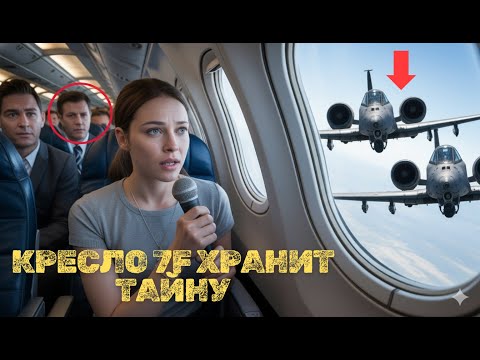 Видео: Она просто сидела в кресле 7F… пока её голос не вышел в эфир и F-22 не отдали честь