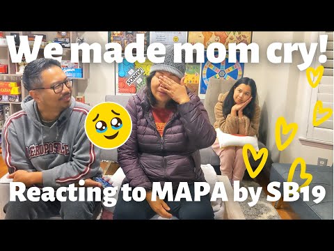 Видео: Реакция мамы: SB19 MaPa 🥹 | The Fil-Am Cam