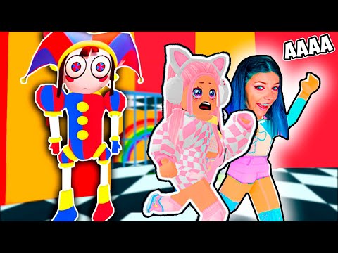 Видео: ОББИ ДЛЯ ДВОИХ ! ПОБЕГ ИЗ ЦИФРОВОГО ЦИРКА ВМЕСТЕС ВИКОЙ ! ПОМНИ БЕЖИТ ЗА НАМИ ! ROBLOX