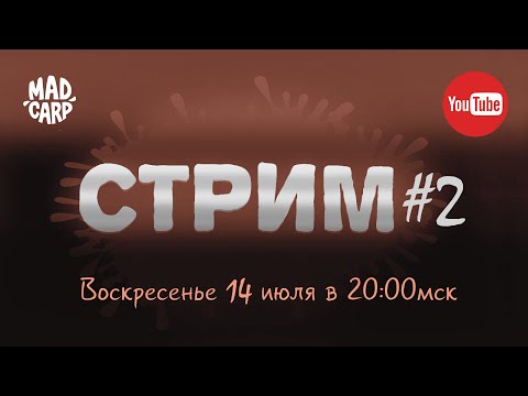 Видео: Стрим #2 команды Mad Carp о карпфишинге и не только