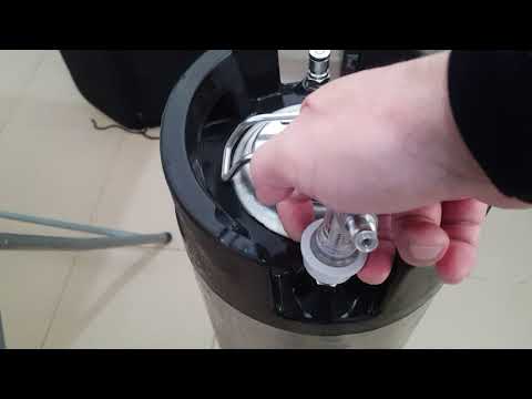 Видео: Коннектор для карбонизации пива с обратным клапаном