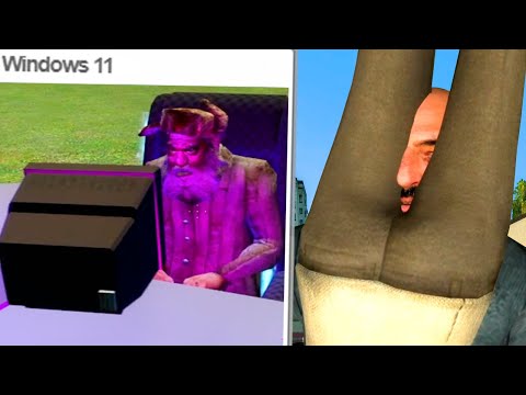 Видео: Абсурдный контент GMOD мастерской 6