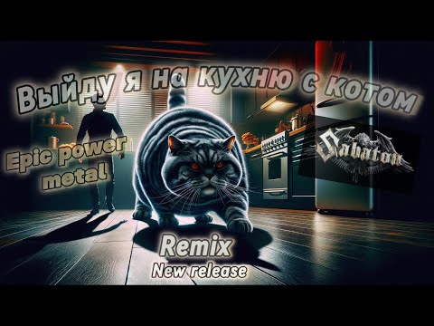 Видео: Sabaton "Выйду я на кухню с котом"(New release) | Музыка и исполнение -нейросеть Udio.AI