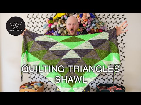 Видео: Треугольники для квилтинга — урок по вязанию