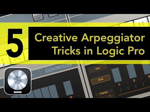 Видео: Logic Pro — 5 креативных приемов арпеджиатора