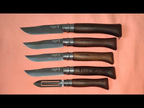 Видео: OPINEL  N°6; 8; 9; 10. Личный взгляд после использования....
