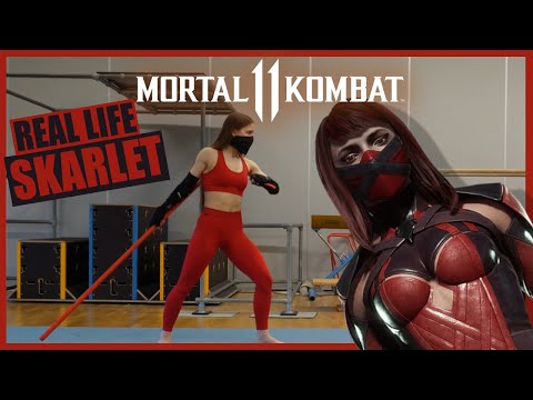 Видео: Мастер боевых искусств повторяет приемы Скарлет из MORTAL KOMBAT 11