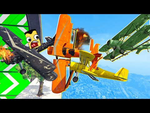 Видео: АВИКАТАСТРОФА НА СТЕНКЕ! АВТО ПРОТИВ САМОЛЁТОВ! СТЕНКА НА СТЕНКУ