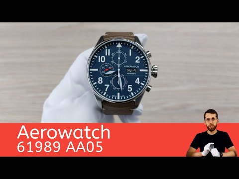 Видео: Новый пилот с перчинкой / Aerowatch 61989 AA05