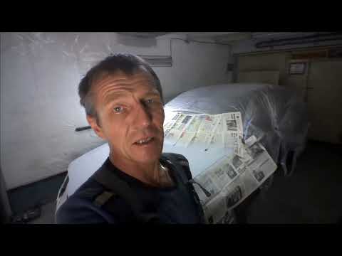 Видео: Открылся капот на ходу | Рихтовка споттером под грунт