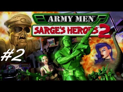 Видео: Army Men: Sarge's Heroes 2 - Часть 2. Обед и мост.