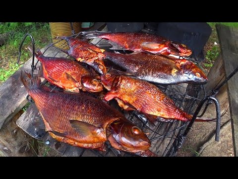 Видео: Живëм в лесной избе. Рыбалка. Быт в лесу. Лещ горячего копчения. Не нужен нам берег Турецкий(Часть2)