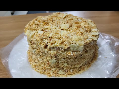 Видео: Самый нежный «Наполеон», который тает во рту!