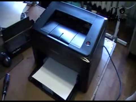 Видео: Обнуление принтера Samsung ML1640.