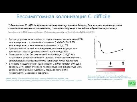 Видео: Уголькова НВ. «Лабораторная диагностика Clostridium difficile ассоциированной диареи – что нового?»