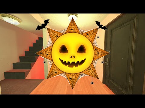 Видео: Хэллоуин Спрунки Мистер Солнце Фаза Тыква Некстбот Гмод