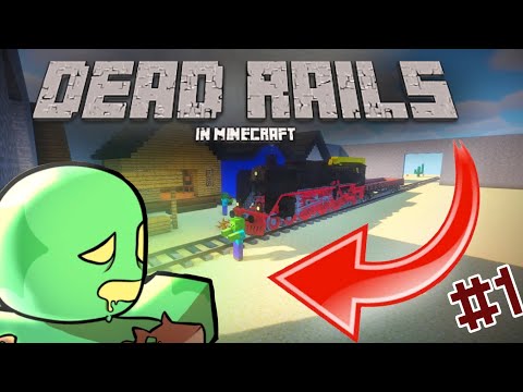 Видео: DEAD RAILS IN MINECRAFT! | Мёртвые рельсы в Майнкрафте! 1 часть