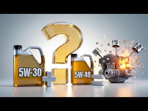 Видео: ЧТО БУДЕТ ЕСЛИ СМЕШАТЬ 5W-30 И 5W-40?   КАКОВЫ БУДУТ ХАРАКТЕРИСТИКИ ПОЛУЧЕННОЙ СМЕСИ?