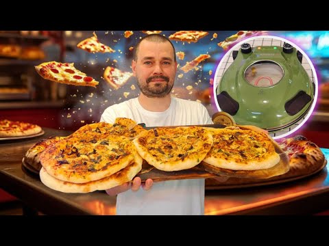 Видео: Пиццамейкер  Kitfort КТ-4642 с камнем: Тесто для пиццы длительной ферментации как в ресторане !