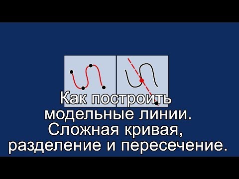 Видео: "Valentina" Урок 5. Как построить модельные линии. Сложная кривая.