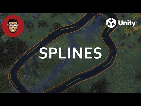 Видео: Работа с Unity Splines (установка и примеры)
