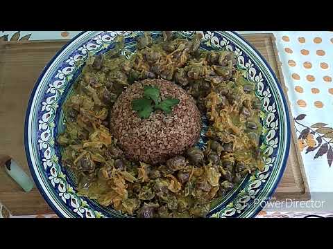 Видео: ЖЕЛУДКИ И СЕРДЕЧКИ , ТУШЕНЫЕ В СМЕТАНЕ в казане на костре