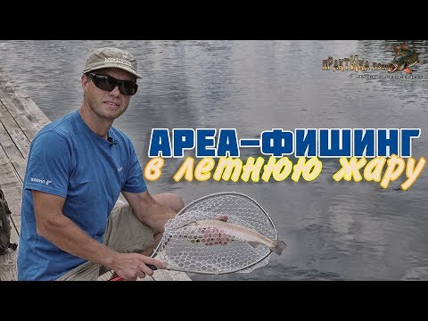 Видео: Ареа-фишинг в летнюю жару. Практика ловли с Валерием Сикиржицким. Выпуск 36