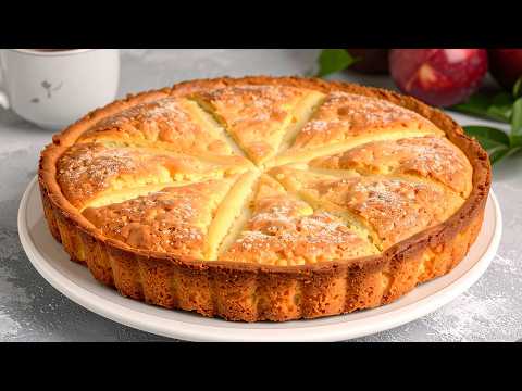 Видео: Знаменитый итальянский летний пирог, который тает во рту! Просто и вкусно