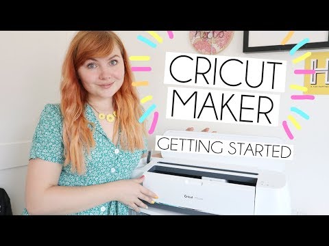 Видео: Начало работы с Cricut Maker для начинающих | Распаковка, настройка и простое руководство по созд...