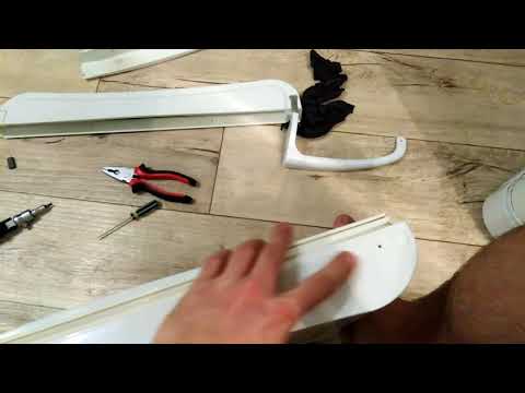 Видео: Перенавеска дверей на холодильнике Indesit RA32g.015