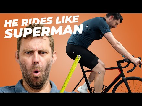 Видео: Его велосипед был на целый ярд длиннее! — Full Bike Fit