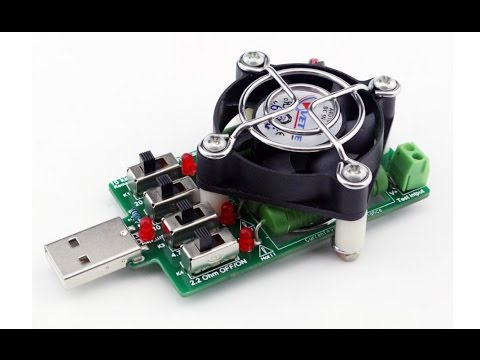 Видео: USB нагрузочный  резистор Регулируемого тока. Посылка из Китая. AliExpress (74)