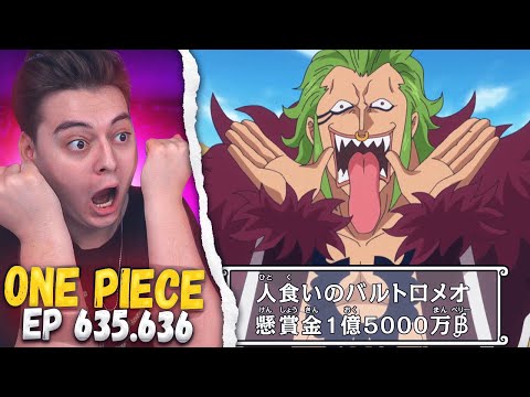 Видео: Сверхновый 1 500 000 НАГРАДА?? Ван-Пис 635-636 серия | Реакция на аниме