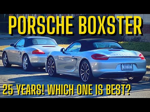 Видео: Какой Porsche Boxster лучше всего купить? Полное руководство по всем моделям Porsche Boxster!