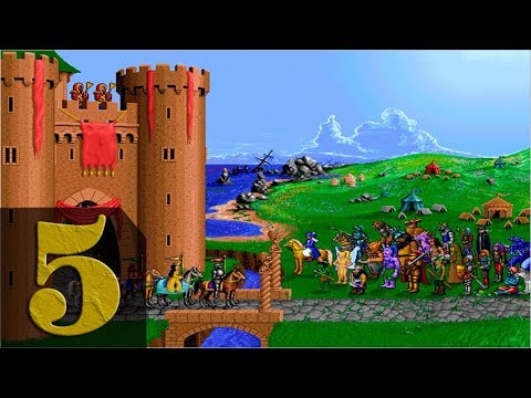 Видео: Heroes of Might and Magic 1(Герои 1) - Вождь Слейер - Прохождение #5