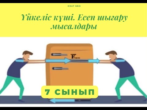 Видео: Үйкеліс күші. Есеп шығару мысалдары (7 сынып)