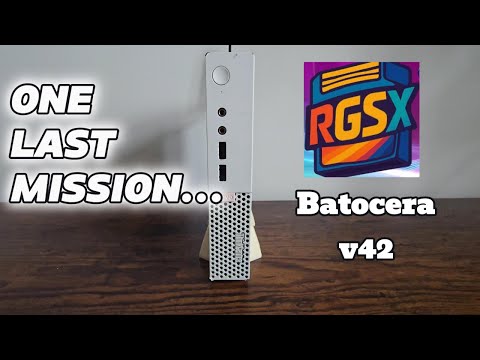 Видео: Последняя миссия для моего крошечного ПК Lenovo — тестирование Batocera v42 с RGSX!