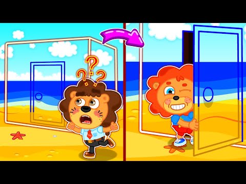 Видео: Маша и Леопольд. Прятки в новом доме - Серии для всей семьи  - Lion Family на русском - Мультик