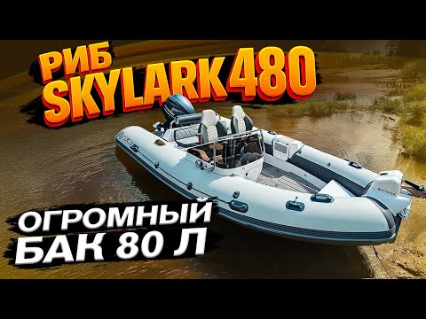 Видео: SKYLARK 480. Что за зверь? Детальный обзор в салоне. Лодка для рыбалки, скорости и отдыха. Скайларк