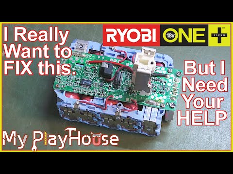 Видео: Дефектный аккумулятор Ryobi 18 В. У меня НЕ ПОЛУЧИЛОСЬ, и мне нужна ваша ПОМОЩЬ - 1327