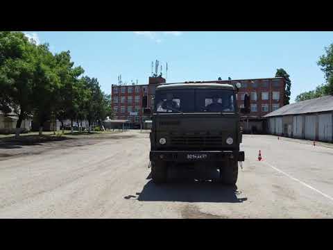 Видео: Адыгея. Майкоп. Сдаю экзамен на категорию С на камазе.