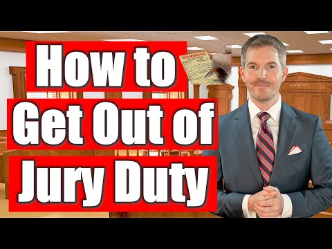 Видео: Как уклониться от обязанностей присяжного заседателя (легально) 3 совершенно законных способа изб...