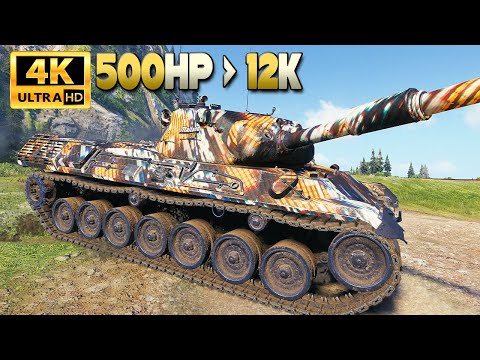 Видео: Leopard 1: Потрясающая игра, осталось всего "hp500" - World of Tanks