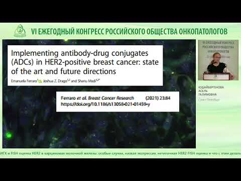Видео: ИГХ и FISH оценка HER2 в карциномах молочной железы