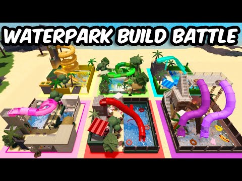Видео: БИТВА ЗА СТРОИТЕЛЬСТВО АКВАПАРКА В БЛОКСБУРГЕ