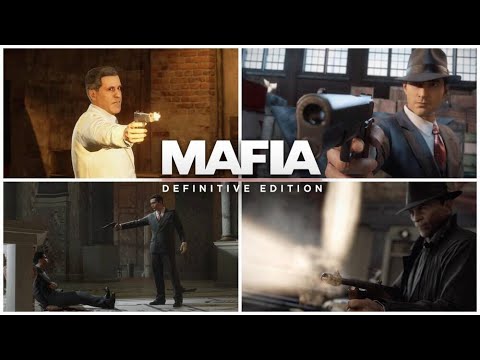 Видео: Все смерти и казни | Mafia Definitive Edition